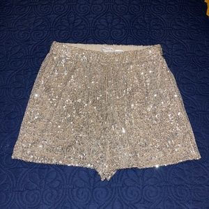 Sequin Shorts